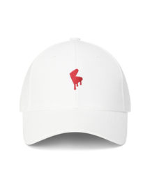 BLOW（ブロウ）の「Flowing Logo Ball Cap - White（キャップ）」