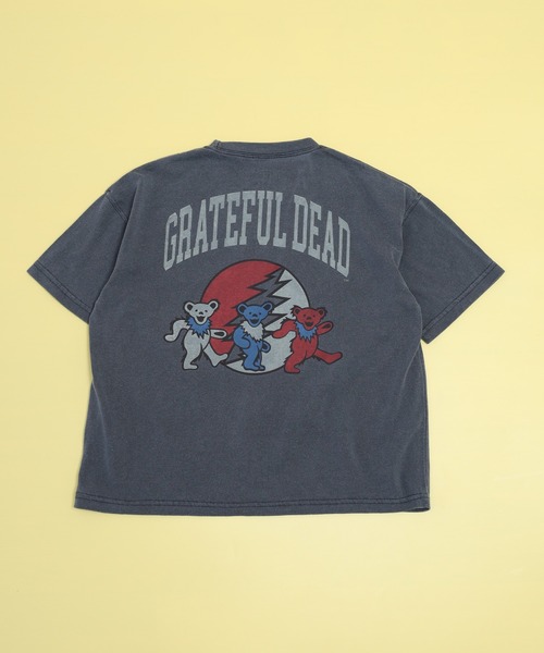 Grateful Dead(グレイトフルデッド)の「GRATEFULDEAD ピグメント染め 半袖Tシャツ グレイトフルデッド(Tシャツ/カットソー・キッズ・グレー系その他/ネイビー/ブラック/ブラック系その他/ダークグリーン/チャコール・120/110/140/130/160/150)」の20枚目の写真
