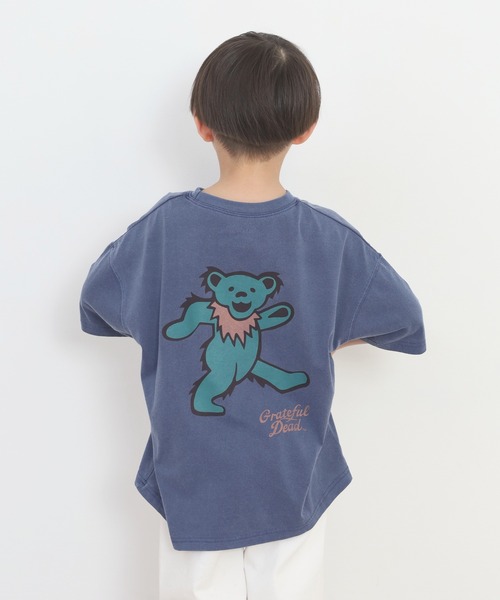 Grateful Dead(グレイトフルデッド)の「GRATEFULDEAD ピグメント染め 半袖Tシャツ グレイトフルデッド(Tシャツ/カットソー・キッズ・グレー系その他/ネイビー/ブラック/ブラック系その他/ダークグリーン/チャコール・120/110/140/130/160/150)」の13枚目の写真