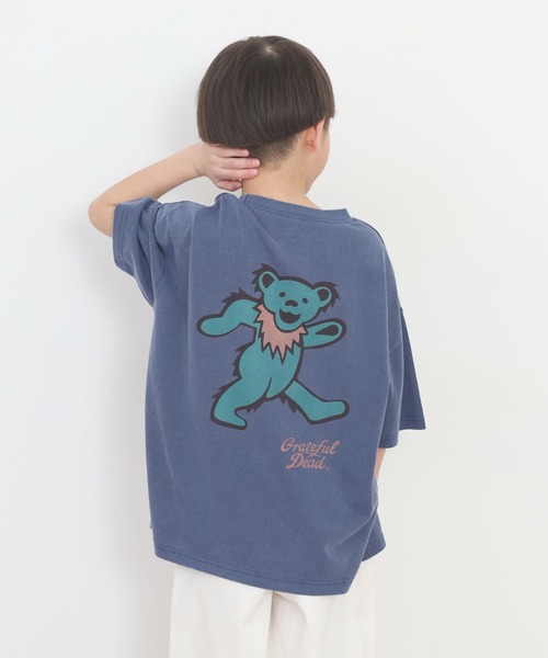 Grateful Dead(グレイトフルデッド)の「GRATEFULDEAD ピグメント染め 半袖Tシャツ グレイトフルデッド(Tシャツ/カットソー・キッズ・グレー系その他/ネイビー/ブラック/ブラック系その他/ダークグリーン/チャコール・120/110/140/130/160/150)」の14枚目の写真