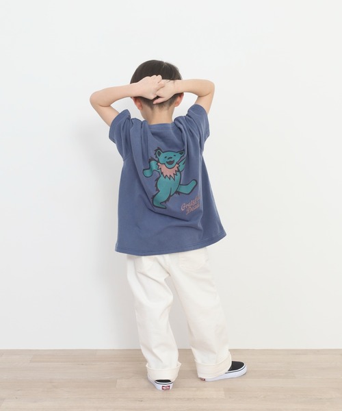Grateful Dead(グレイトフルデッド)の「GRATEFULDEAD ピグメント染め 半袖Tシャツ グレイトフルデッド(Tシャツ/カットソー・キッズ・グレー系その他/ネイビー/ブラック/ブラック系その他/ダークグリーン/チャコール・120/110/140/130/160/150)」の16枚目の写真