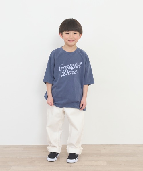 Grateful Dead(グレイトフルデッド)の「GRATEFULDEAD ピグメント染め 半袖Tシャツ グレイトフルデッド(Tシャツ/カットソー・キッズ・グレー系その他/ネイビー/ブラック/ブラック系その他/ダークグリーン/チャコール・120/110/140/130/160/150)」の15枚目の写真
