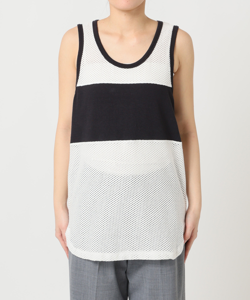 CITYSHOP(シティーショップ)の「JUNGMAVEN MARIPOSA MESH TEE:Tシャツ(Tシャツ/カットソー・レディース・ブラック・SMALL)」の2枚目の写真