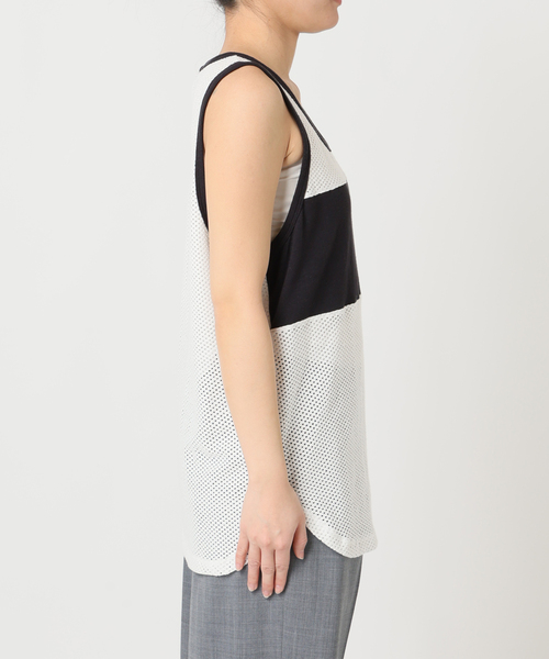 CITYSHOP(シティーショップ)の「JUNGMAVEN MARIPOSA MESH TEE:Tシャツ(Tシャツ/カットソー・レディース・ブラック・SMALL)」の5枚目の写真