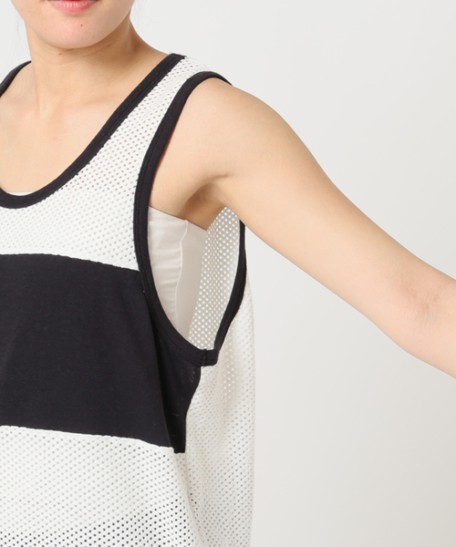 CITYSHOP(シティーショップ)の「JUNGMAVEN MARIPOSA MESH TEE:Tシャツ(Tシャツ/カットソー・レディース・ブラック・SMALL)」の6枚目の写真