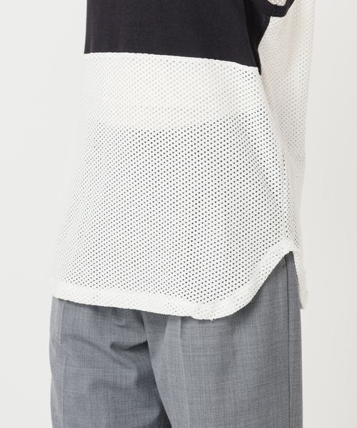 CITYSHOP(シティーショップ)の「JUNGMAVEN MARIPOSA MESH TEE:Tシャツ(Tシャツ/カットソー・レディース・ブラック・SMALL)」の7枚目の写真