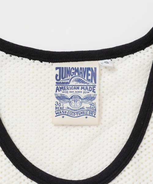 CITYSHOP(シティーショップ)の「JUNGMAVEN MARIPOSA MESH TEE:Tシャツ(Tシャツ/カットソー・レディース・ブラック・SMALL)」の9枚目の写真