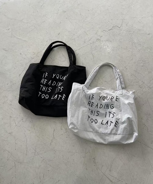 Ressaca（レサーカ）の「レタリングロゴビッグトートバッグ（トートバッグ・レディース・ホワイト/ブラック・FREE）」の14枚目の写真