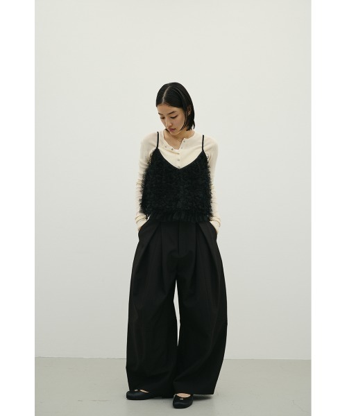STYLEMIXER(スタイルミキサー)の「タックフォルムパンツ(その他パンツ・レディース・アイボリー/ブラック/ネイビー・SMALL/MEDIUM)」の12枚目の写真