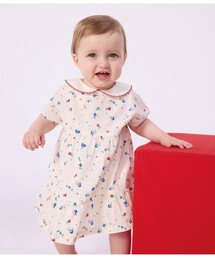 PETIT BATEAU | フラワーワンピース＆ブルマセット(ワンピース)