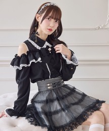 ROJITA | 【SNSでも大反響】フロントレースアップ肩開きブラウス(シャツ/ブラウス)