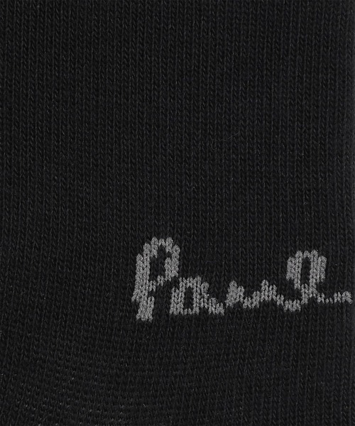 Paul Smith(ポールスミス)の「アンクルロゴ ソックス【160658 CS】(ソックス/靴下・メンズ・ブラック・25-27)」の3枚目の写真