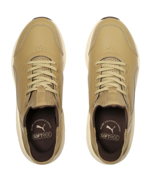 PUMA(プーマ)の「プーマ PUMA SOFTRIDE フレックス LSL EASE IN ワイド(スニーカー・メンズ・キャメル・27.5cm/28.0cm/25.0cm/25.5cm/26.0cm/26.5cm/27.0cm)」の4枚目の写真