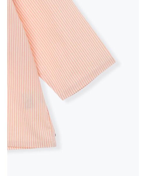 Samansa Mos2 Lagom（サマンサモスモスラーゴム）の「☆ストライプ柄セーラーカラーシャツ（シャツ/ブラウス・キッズ・レッド/ブルー・100/110/120/95/130）」の16枚目の写真