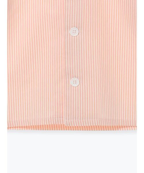 Samansa Mos2 Lagom（サマンサモスモスラーゴム）の「☆ストライプ柄セーラーカラーシャツ（シャツ/ブラウス・キッズ・レッド/ブルー・100/110/120/95/130）」の17枚目の写真