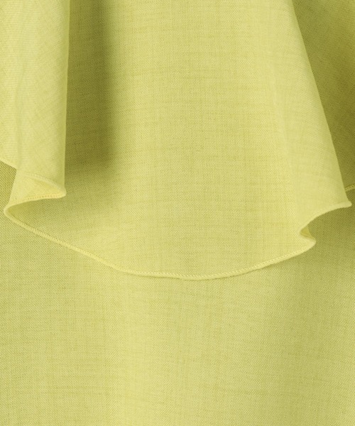 GLOBAL WORK（グローバルワーク）の「イージーケアリネンライクブラウス/643120（シャツ/ブラウス・キッズ・ブラック/イエロー/ミント・130cm/160cm/150cm/140cm）」の8枚目の写真
