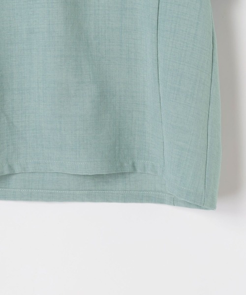 GLOBAL WORK（グローバルワーク）の「イージーケアリネンライクブラウス/643120（シャツ/ブラウス・キッズ・ブラック/イエロー/ミント・130cm/160cm/150cm/140cm）」の4枚目の写真