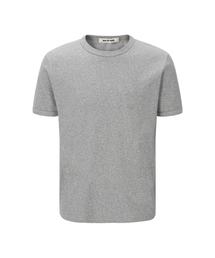 BER DE NOIR（ベールドノワール）の「リブスリムコットンTシャツ（グレー）（Tシャツ/カットソー）」