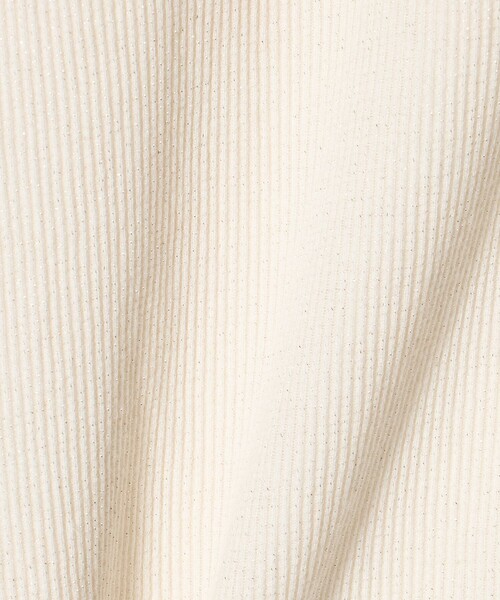 Steven Alan（スティーブンアラン）の「＜Steven Alan＞ラメ テレコ キャミタンクトップ（タンクトップ・レディース・オフホワイト/ライトブルー/ブラック・FREE）」の9枚目の写真