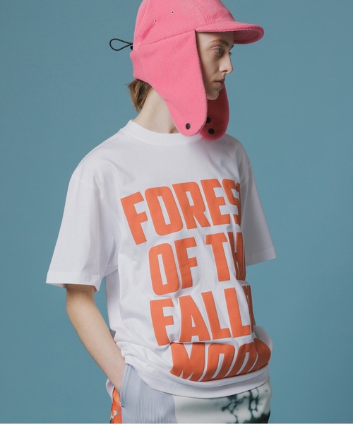 NON TOKYO（ノントーキョー）の「PRINT T-SHIRT(LETTERING)（Tシャツ/カットソー・レディース・ブラック/ホワイト/チャコール・1/2/3）」の7枚目の写真