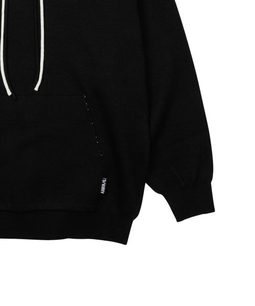 AJOBYAJO（アジョバイアジョ）の「Crying Boy Cotton Knit Hoodie [BLACK]（パーカー・レディース・その他・L/XL/M）」の4枚目の写真