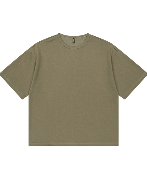 BARBELLWORKS(バーベルワークス)の「ジムウェアストリートスタンダードオーバーボックスフィット(Tシャツ/カットソー・メンズ・ブラック/チャコール/ホワイト/ピンク/カーキ・MEDIUM/SMALL/LARGE/X-LARGE/XX-LARGE)」の4枚目の写真