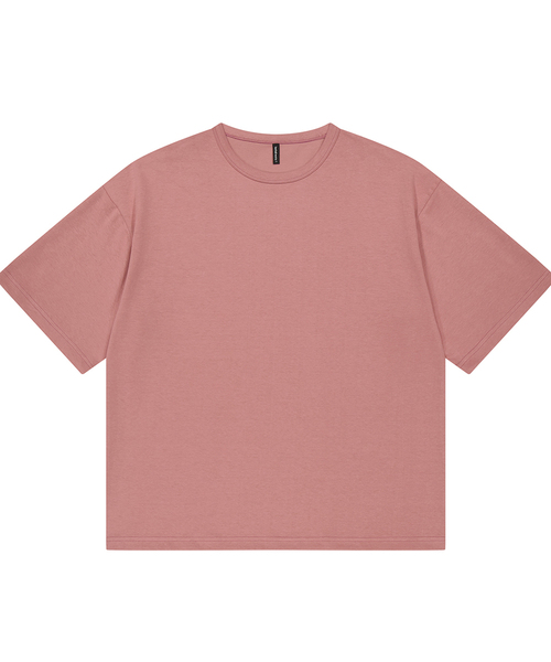 BARBELLWORKS(バーベルワークス)の「ジムウェアストリートスタンダードオーバーボックスフィット(Tシャツ/カットソー・メンズ・ブラック/チャコール/ホワイト/ピンク/カーキ・MEDIUM/SMALL/LARGE/X-LARGE/XX-LARGE)」の5枚目の写真