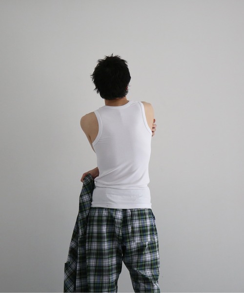 NOWHAW(ノウハウ)の「NOWHAW "Day" pajama(ルームウェア/パジャマ・メンズ・チェック・1/2)」の2枚目の写真