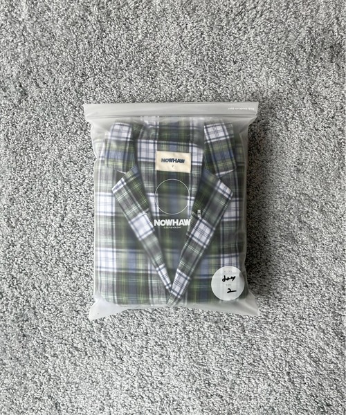 NOWHAW(ノウハウ)の「NOWHAW "Day" pajama(ルームウェア/パジャマ・メンズ・チェック・1/2)」の12枚目の写真