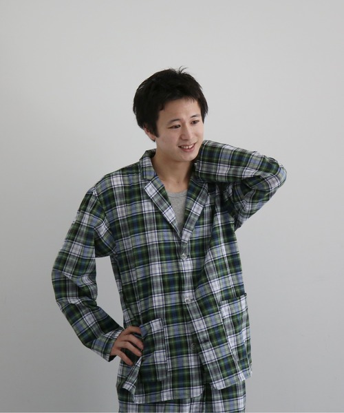 NOWHAW(ノウハウ)の「NOWHAW "Day" pajama(ルームウェア/パジャマ・メンズ・チェック・1/2)」の16枚目の写真