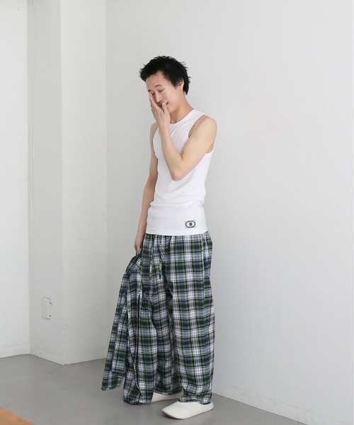 NOWHAW(ノウハウ)の「NOWHAW "Day" pajama(ルームウェア/パジャマ・メンズ・チェック・1/2)」の4枚目の写真