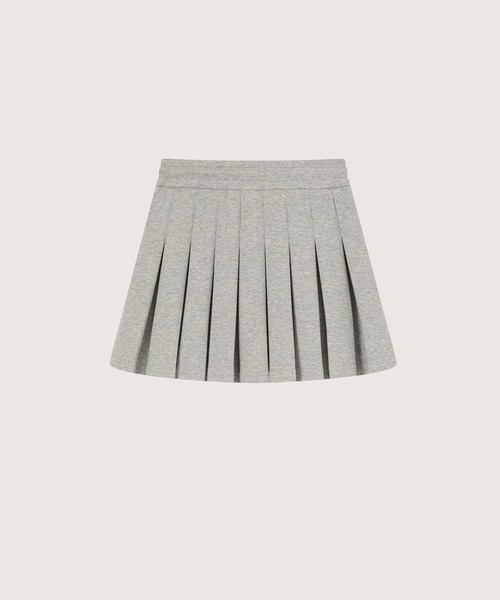 LA POMME petit（ラポミ・プチ）の「Preppy Macaron Sweat Pleats Skirt Set Up（セットアップ・レディース・イエロー/ネイビー/ブルー/グレー・FREE）」の17枚目の写真