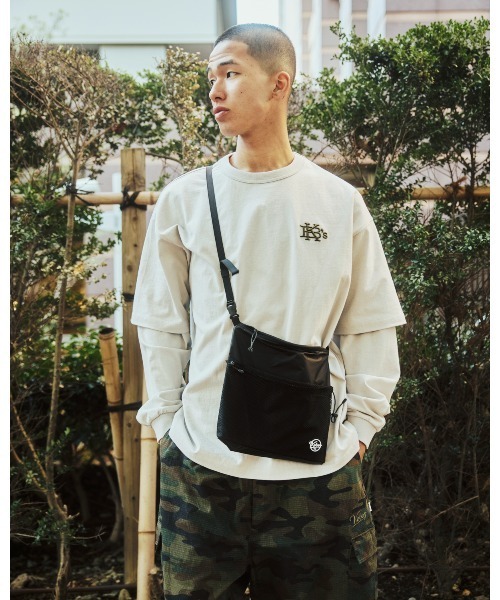KEBOZ（ケボズ）の「CORDURA RIPSTOP SACOCHE（ショルダーバッグ・メンズ・ブラック・FREE）」の5枚目の写真