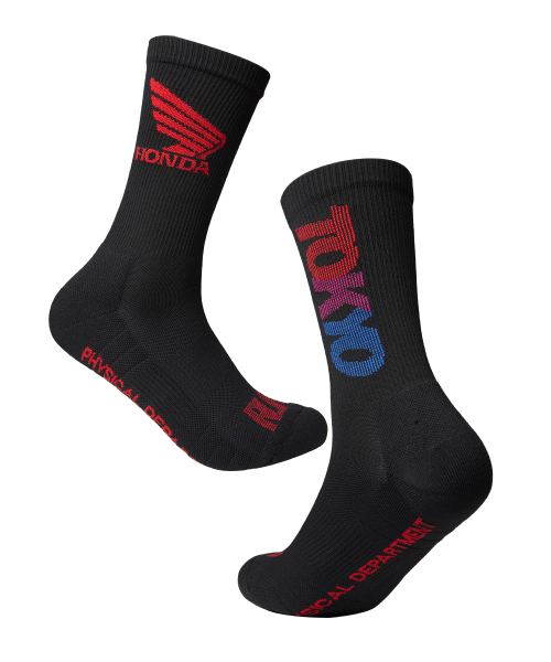 もさこ Tokyo Motorcycle Running Socks Black（ソックス/靴下）｜HONDA