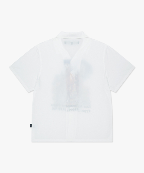 LMCの「GRAPHIC SHORT-SLV SHIRT white（シャツ/ブラウス・レディース・その他・1/2）」の4枚目の写真