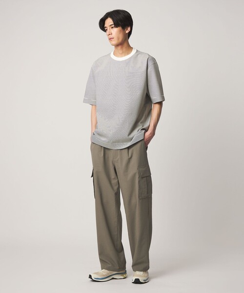 UNITED ARROWS(ユナイテッドアローズ)の「DotAir ドットエア サッカー カーゴイージーパンツ 吸水速乾(カーゴパンツ・メンズ・ブラック/オリーブ・XL/L/M/S)」の17枚目の写真