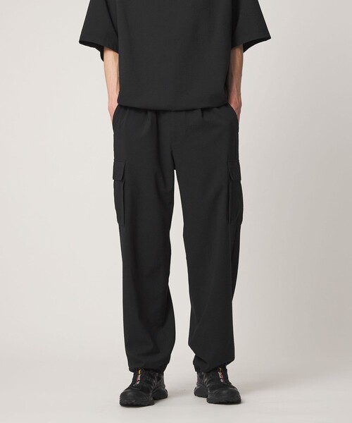 UNITED ARROWS(ユナイテッドアローズ)の「DotAir ドットエア サッカー カーゴイージーパンツ 吸水速乾(カーゴパンツ・メンズ・ブラック/オリーブ・XL/L/M/S)」の18枚目の写真