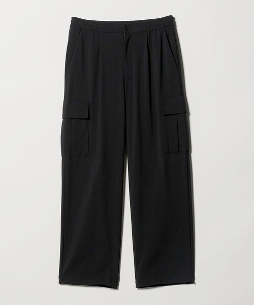 UNITED ARROWS(ユナイテッドアローズ)の「DotAir ドットエア サッカー カーゴイージーパンツ 吸水速乾(カーゴパンツ・メンズ・ブラック/オリーブ・XL/L/M/S)」の10枚目の写真