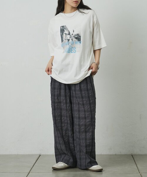 COLONY 2139(コロニートゥーワンスリーナイン)の「ウエストコーストフォトプリントTシャツ(Tシャツ/カットソー・メンズ・ブラック/ホワイト・LARGE/MEDIUM)」の22枚目の写真
