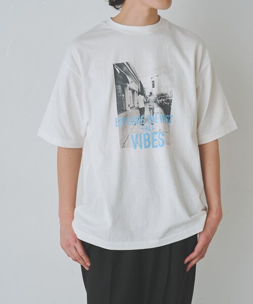 COLONY 2139(コロニートゥーワンスリーナイン)の「ウエストコーストフォトプリントTシャツ(Tシャツ/カットソー・メンズ・ブラック/ホワイト・LARGE/MEDIUM)」の18枚目の写真