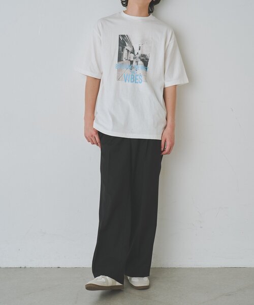 COLONY 2139(コロニートゥーワンスリーナイン)の「ウエストコーストフォトプリントTシャツ(Tシャツ/カットソー・メンズ・ブラック/ホワイト・LARGE/MEDIUM)」の14枚目の写真