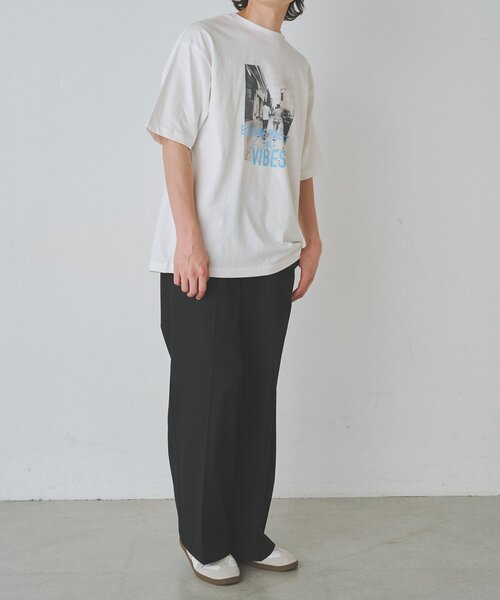 COLONY 2139(コロニートゥーワンスリーナイン)の「ウエストコーストフォトプリントTシャツ(Tシャツ/カットソー・メンズ・ブラック/ホワイト・LARGE/MEDIUM)」の11枚目の写真