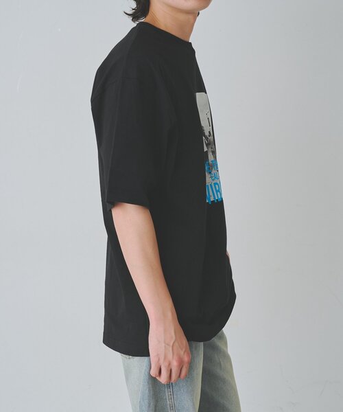 COLONY 2139(コロニートゥーワンスリーナイン)の「ウエストコーストフォトプリントTシャツ(Tシャツ/カットソー・メンズ・ブラック/ホワイト・LARGE/MEDIUM)」の7枚目の写真