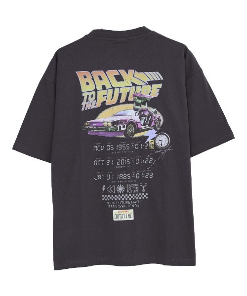 SILVER BULLET(シルバーバレット)の「『SILVER BULLET SELECT AP/シルバーバレットセレクト』Back to the Future/バック・トゥ・ザ・フューチャー マーティ/デロリアンTEE(Tシャツ/カットソー・レディース・ブラック系1/ホワイト系2/ブラック系2/ホワイト系1・L/M/LL)」の22枚目の写真