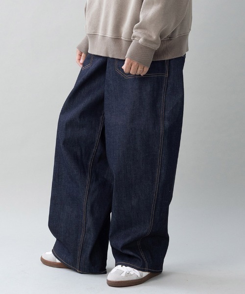 EGO TRIPPING（エゴトリッピング）の「mp15096- USN-DENIMTROUSERS デニムパンツ(626700)（デニムパンツ・メンズ・インディゴブルー/ブルー系その他・29/31/33）」の2枚目の写真