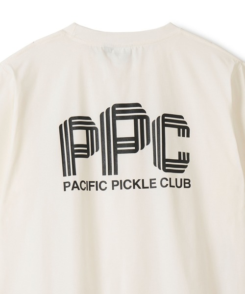 Pacific PICKLE CLUB(パシフィックピックルクラブ)の「TAION × PPC COOL T-shirts < regular size >(Tシャツ/カットソー・メンズ・ホワイト/ブラック・S/M/L/XL)」の6枚目の写真