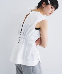 back tack blouse