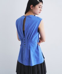 back tack blouse