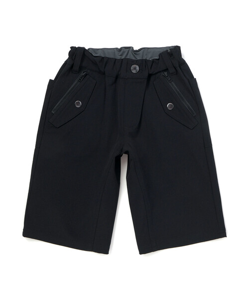 WASK(ワスク)の「5.5分丈クライマー配色パンツ(その他パンツ・キッズ・ブラック/オフホワイト・150cm/160cm/140cm)」の2枚目の写真