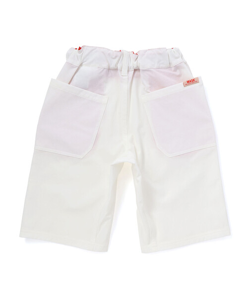 WASK(ワスク)の「5.5分丈クライマー配色パンツ(その他パンツ・キッズ・ブラック/オフホワイト・150cm/160cm/140cm)」の6枚目の写真